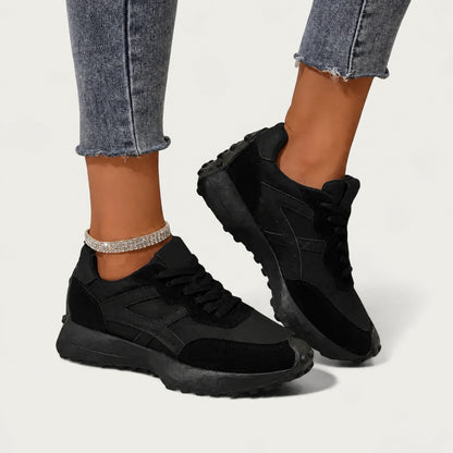 Sophie - Women's Orthopaedic Lace-Up Trainers with Cushioned Sole — photo 1