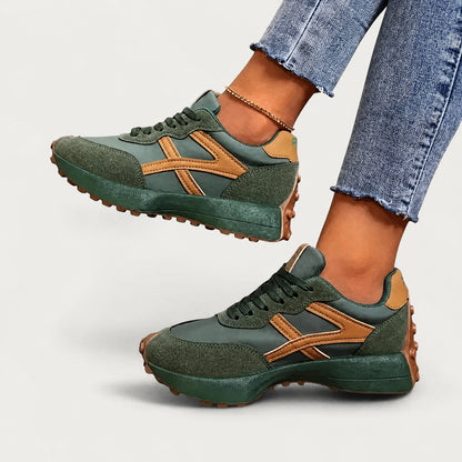 Sophie - Women's Orthopaedic Lace-Up Trainers with Cushioned Sole — photo 4