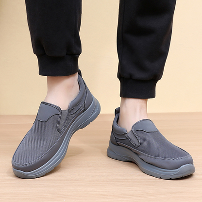 Men's Orthopaedic Breathable Slip-On Sneakers with Arch Support — photo 3