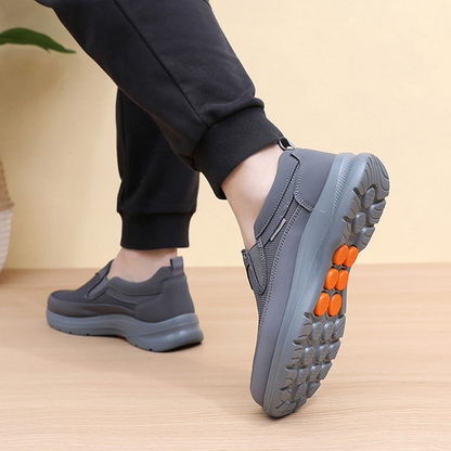 Men's Orthopaedic Breathable Slip-On Sneakers with Arch Support — photo 6