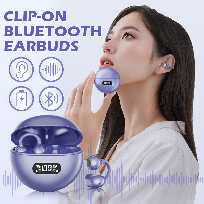 Nordspur | Clip-On Open Ear Bluetooth Earbuds — photo 2