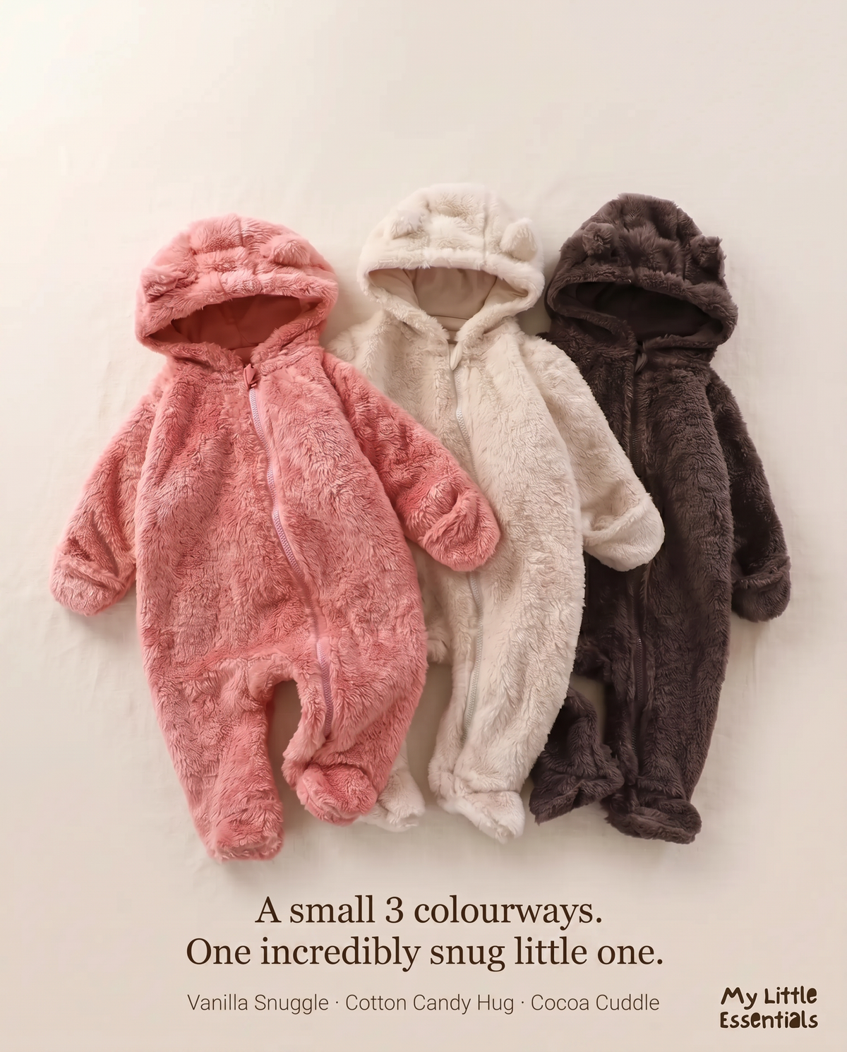 My Little Essentials™ Teddy Onesie — photo 1
