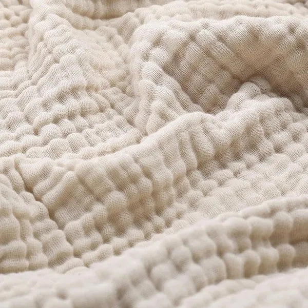 Muslin Throw Blanket – Soft Lightweight Cotton Blanket for Couch & Bed, Breathable, 6 Colours, 3 Sizes — photo 5