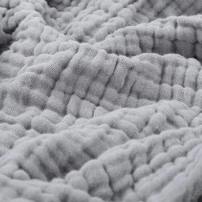 Muslin Throw Blanket – Soft Lightweight Cotton Blanket for Couch & Bed, Breathable, 6 Colours, 3 Sizes — photo 9
