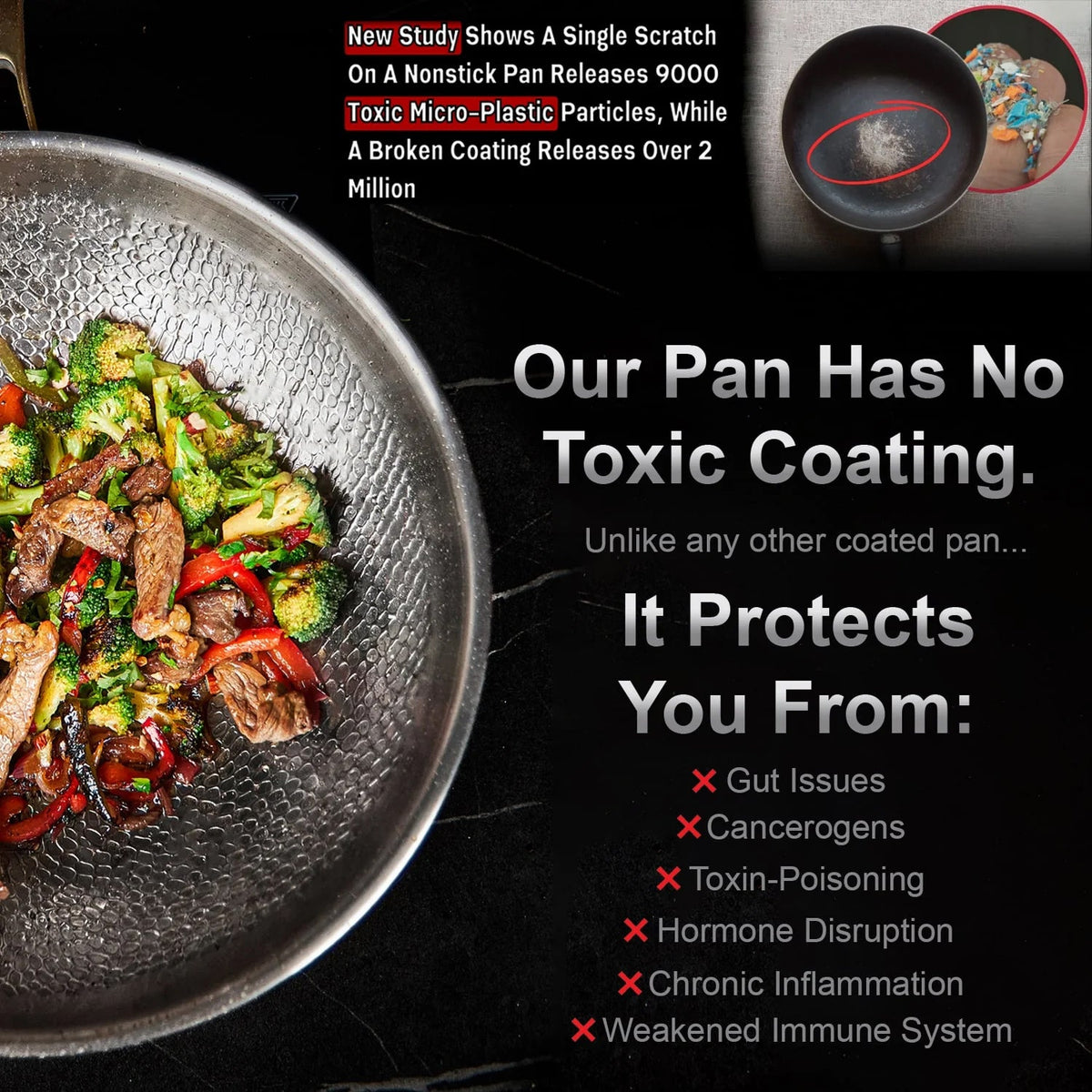 TiPanexi Titanium Pan - Healthier Cooking Experience — photo 9