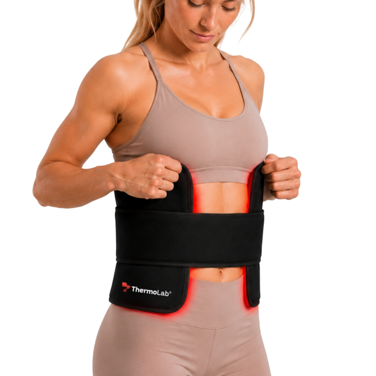 ThermoLab Auracell™ Pro Red Light Therapy Belt (24" × 12") — photo 1