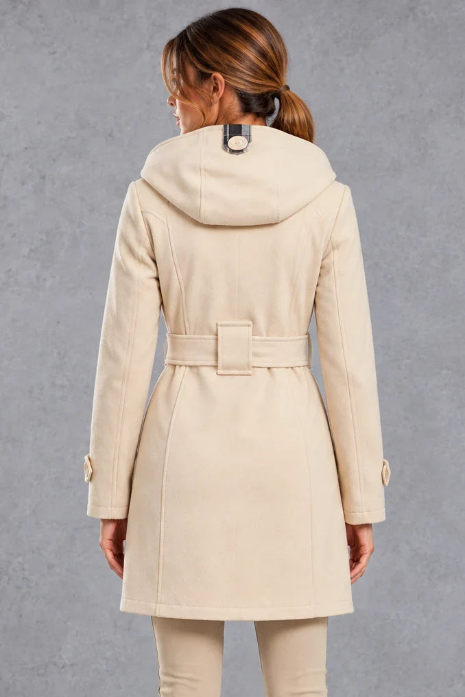 Trench Coat Women - Double-Breasted with Adjustable Belt — photo 4