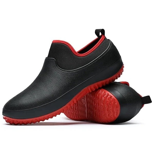 Waterproof Slip-On Garden Shoes with Flexible Non-Slip Sole and Molded Rubber Upper — photo 1