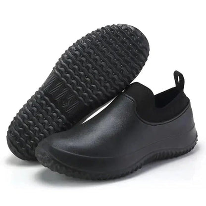 Waterproof Slip-On Garden Shoes with Flexible Non-Slip Sole and Molded Rubber Upper — photo 3