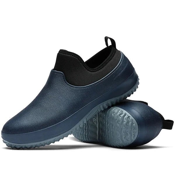 Waterproof Slip-On Garden Shoes with Flexible Non-Slip Sole and Molded Rubber Upper — photo 5