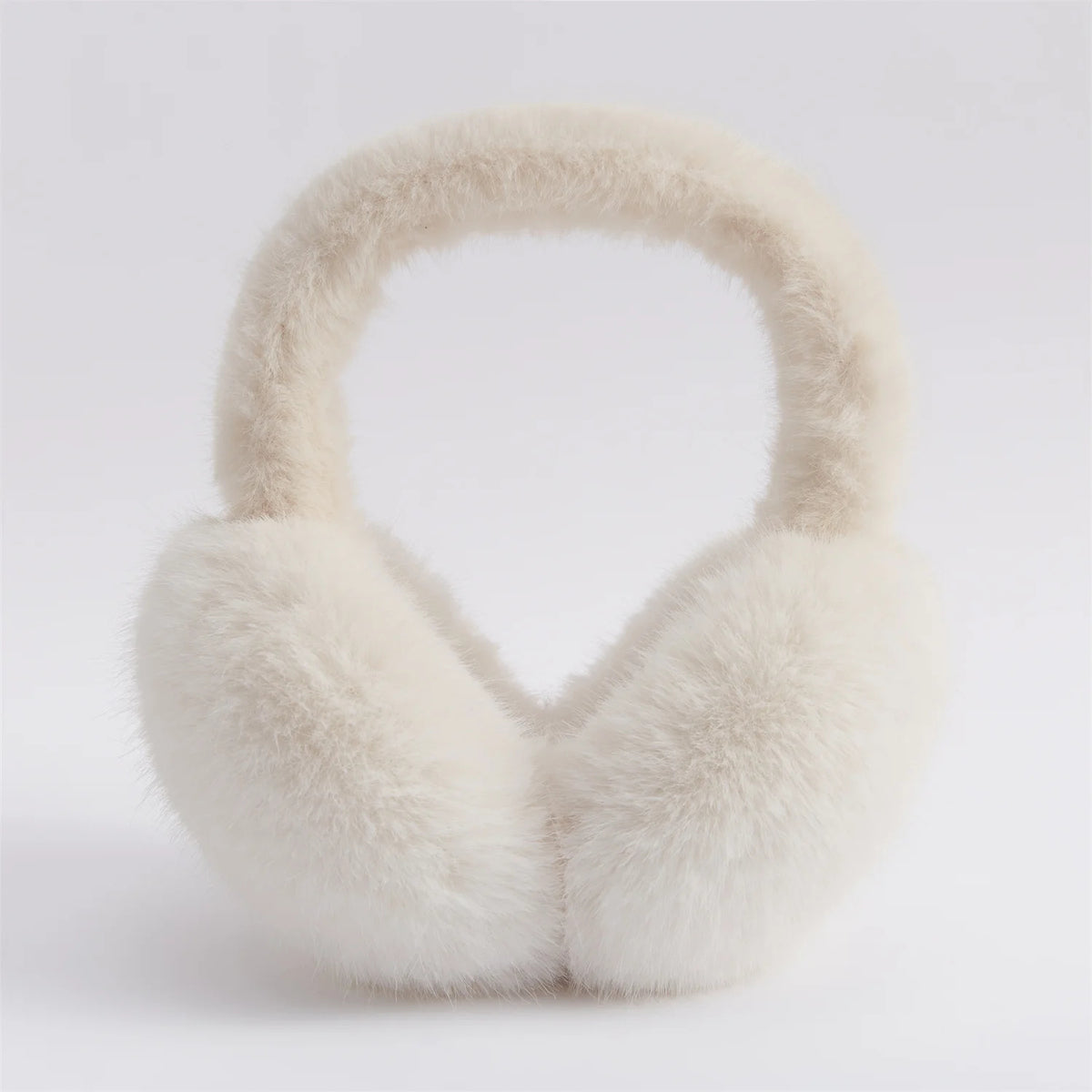 Faux Rabbit Fur Earmuffs Foldable Winter Ear Warmers for Adults — photo 13