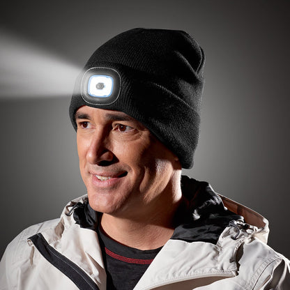 Winter Beanie with Rechargeable LED Light — photo 4