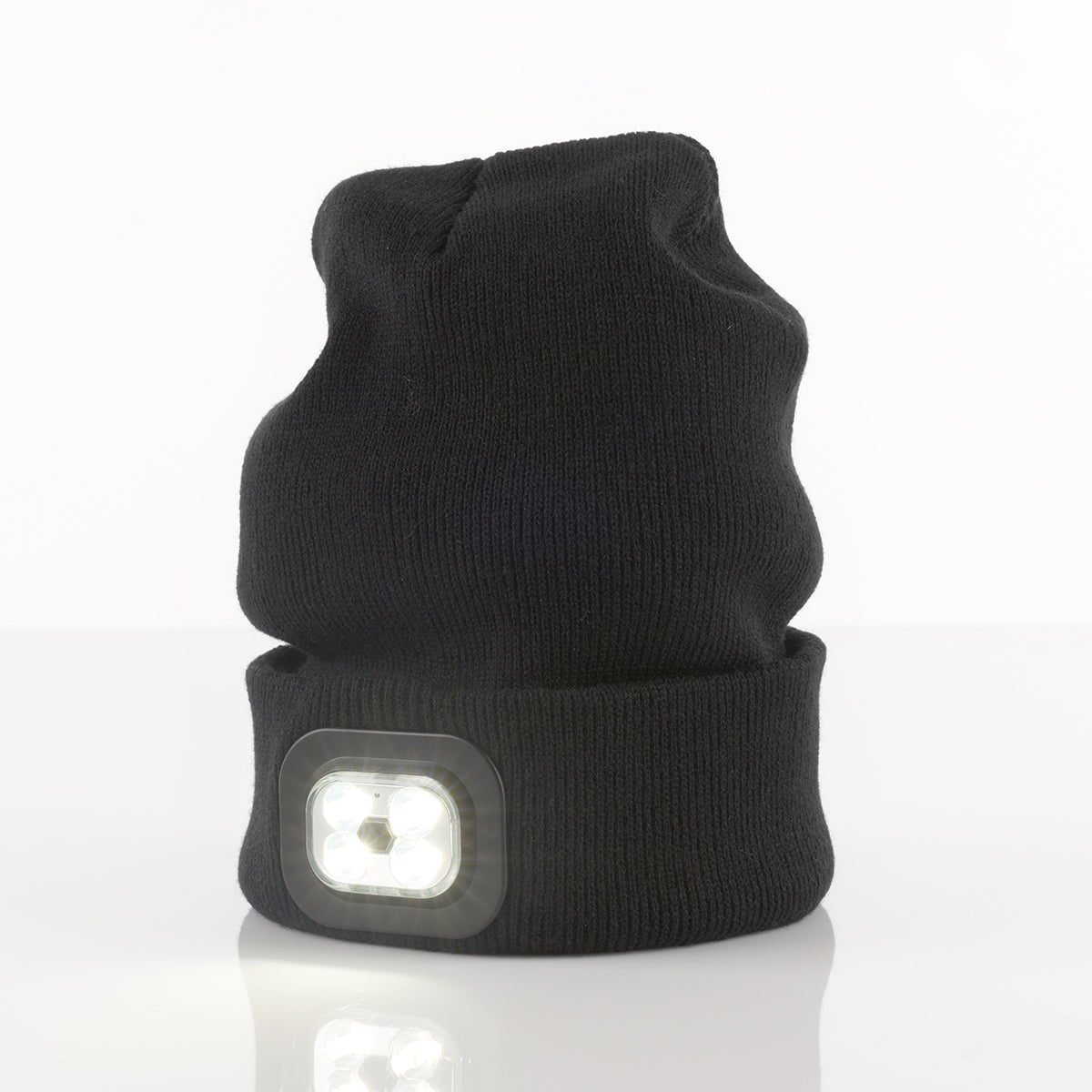 Winter Beanie with Rechargeable LED Light — photo 1