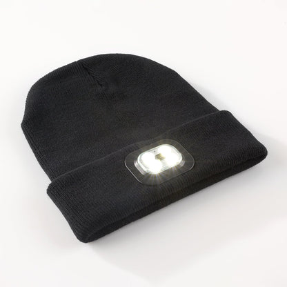 Winter Beanie with Rechargeable LED Light — photo 3