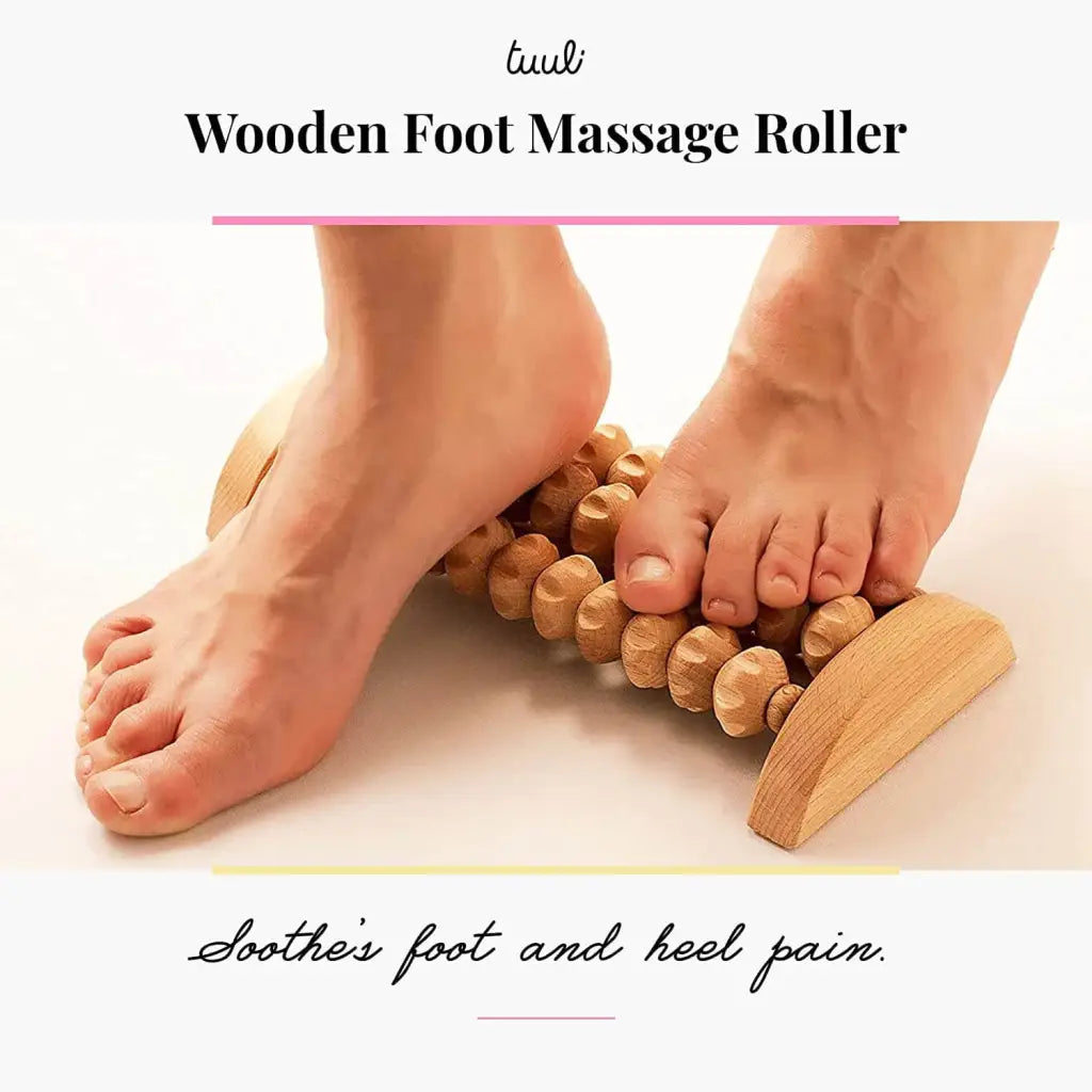 Beechwood Foot Massage Roller 26 cm — photo 3