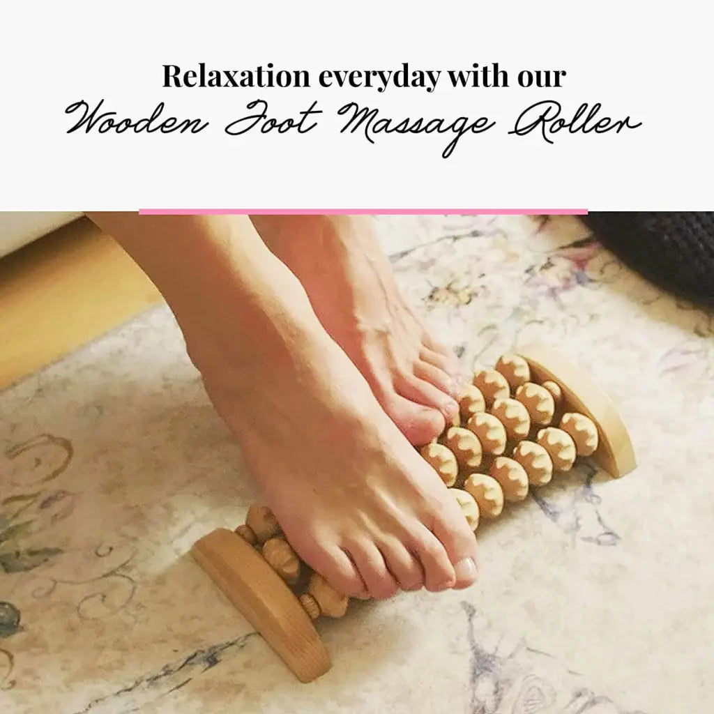 Beechwood Foot Massage Roller 26 cm — photo 6
