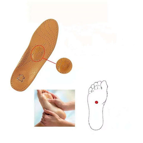 Perdepo™ Leather Insoles For Flat Feet - Perdepo